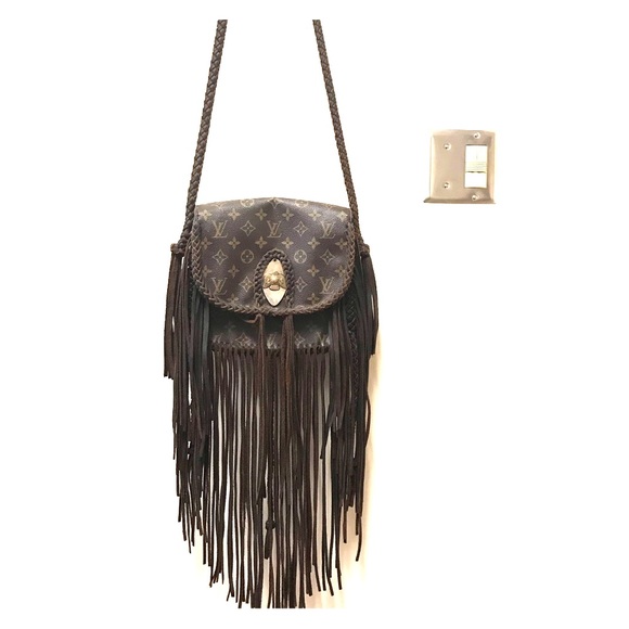 Louis Vuitton Handbags - Authentic LV St. Cloud GM Custom Leather & Fringe